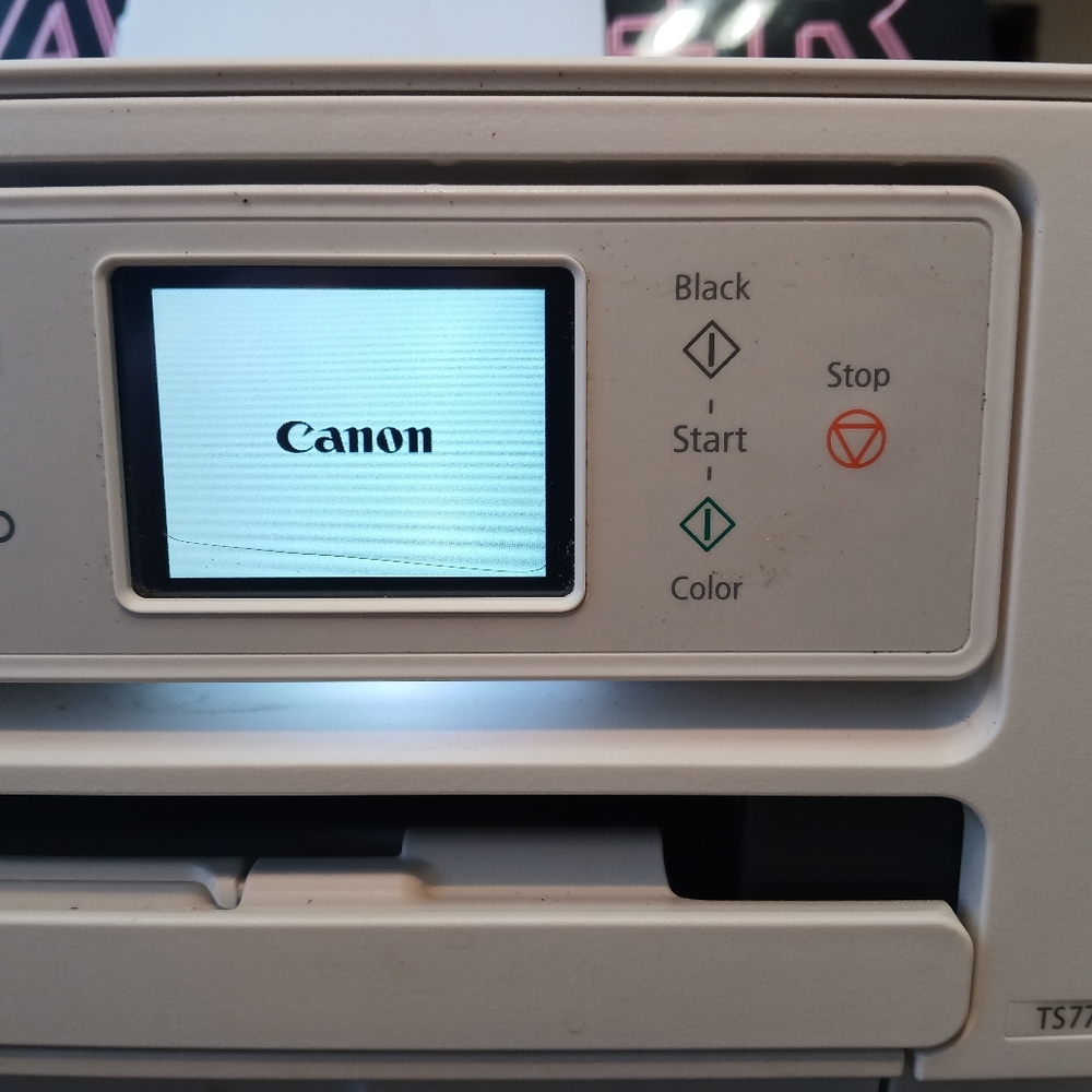 Canon PIXMA TS7720 Wireless Inkjet All-in-One Printer | Tested | Needs New Ink - Picture 14 of 16